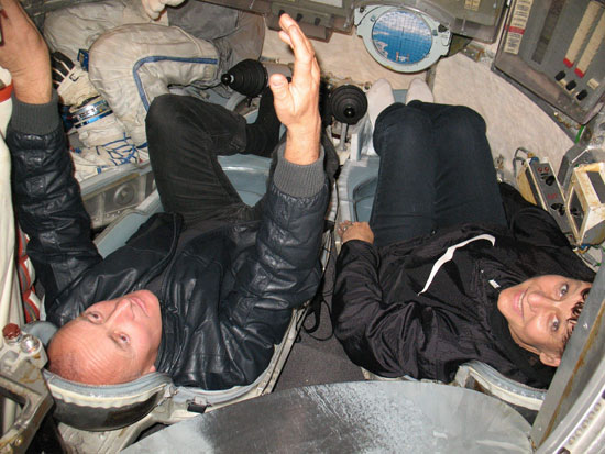 Gotowi, mona zacz odliczanie ...(w statku kosmicznym
             Sojuz).