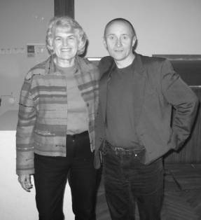 Astronautka Dr Shannon Lucid i Dr Bogdan Wszoek (fot. K.Wszoek)