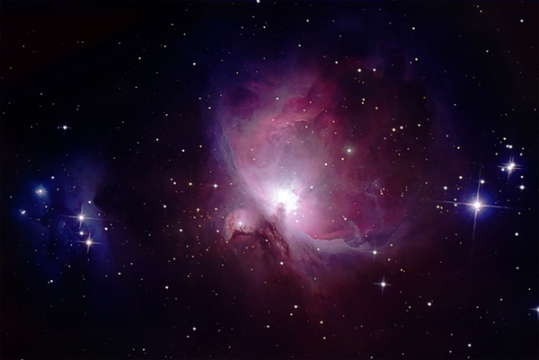 Mgławica M42 w Orionie (fot. Hubert Dróżdż)