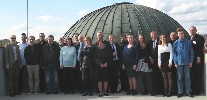 Uczestnicy Walnego Zebrania Astronomii Novej.