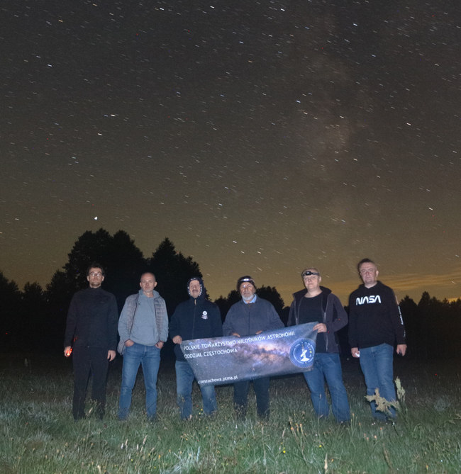 Obserwacje perseidów 2023